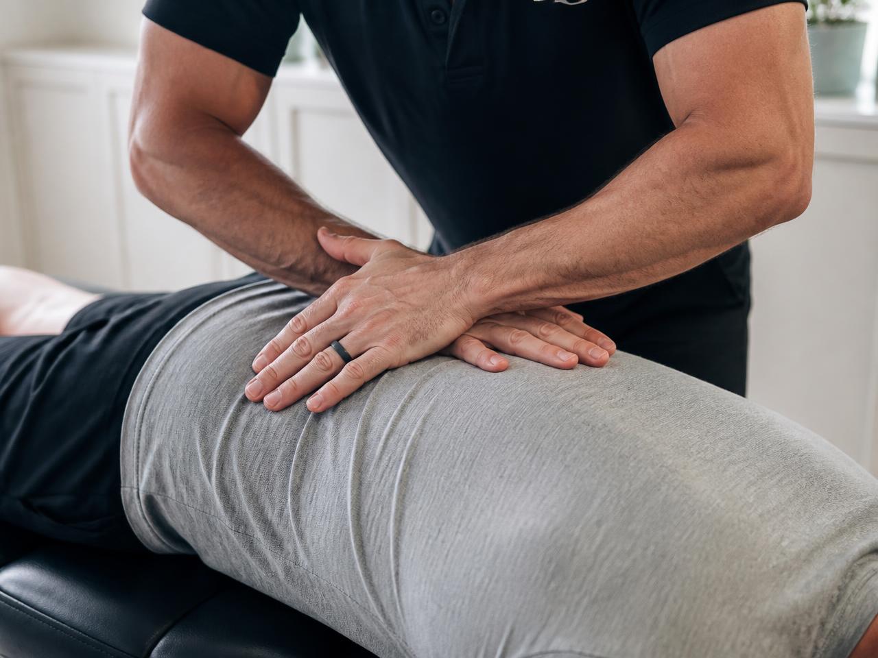 Hands-on chiropractic care at Elevate Chiropractic and Wellness